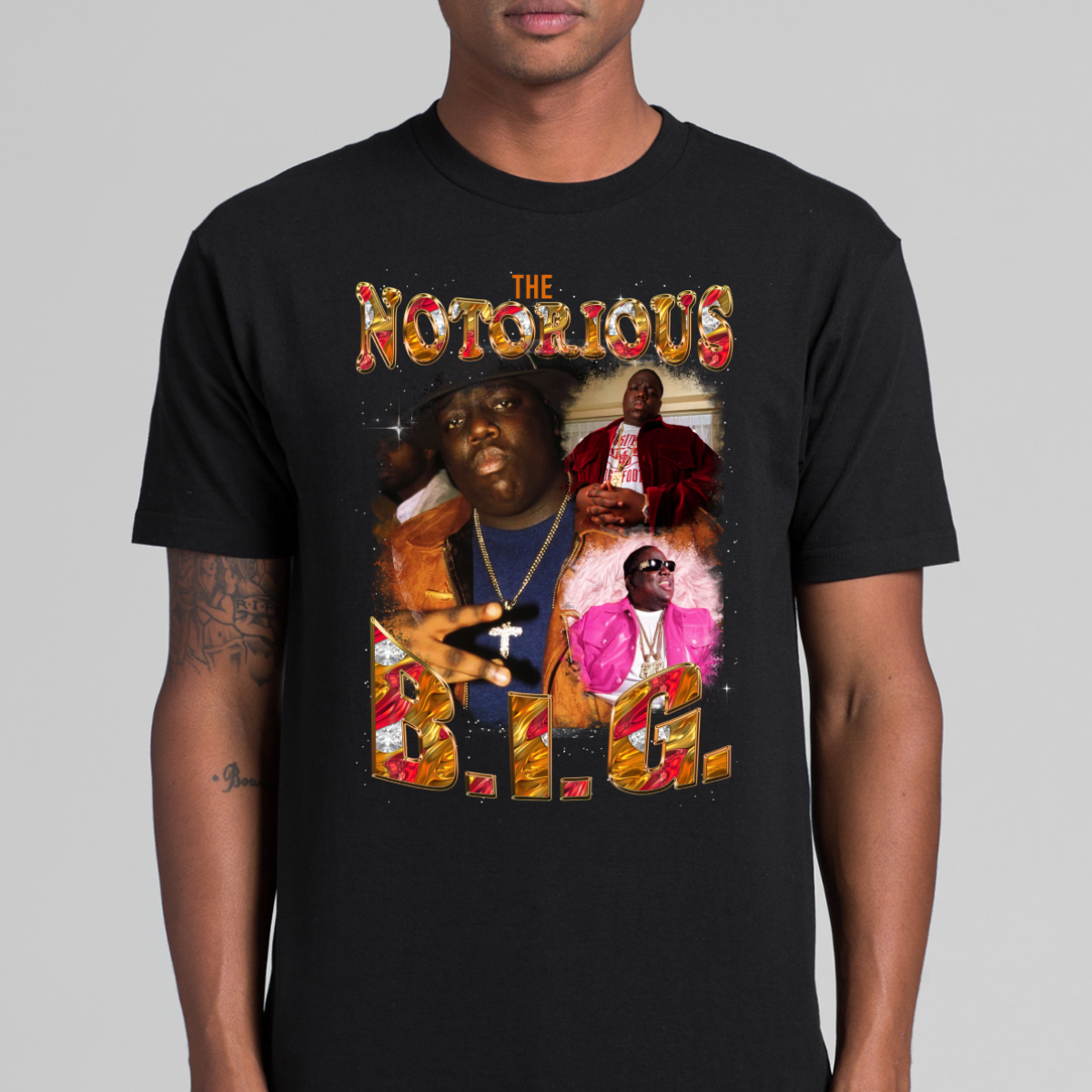 The Notorious B.I.G. V8 T-Shirt Rapper Family Fan Music