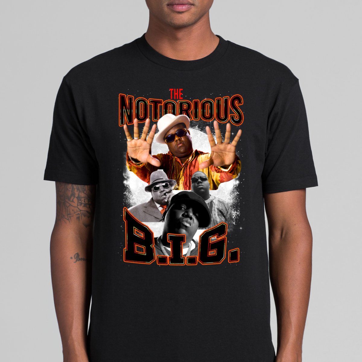The Notorious B.I.G. V7 T-Shirt Rapper Family Fan Music
