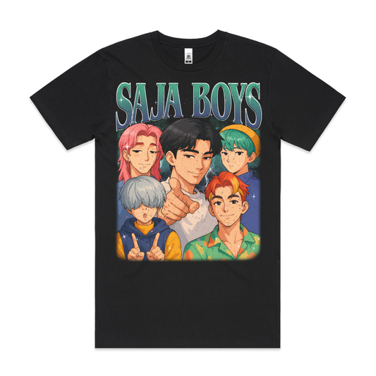 Saja Boys K-pop Demon Hunters V21 T-shirt Animation Movie Tee