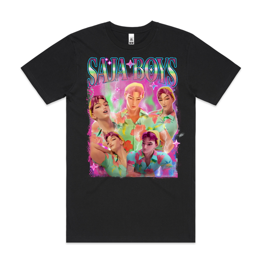 Saja Boys K-pop Demon Hunters V22 T-shirt Animation Movie Tee