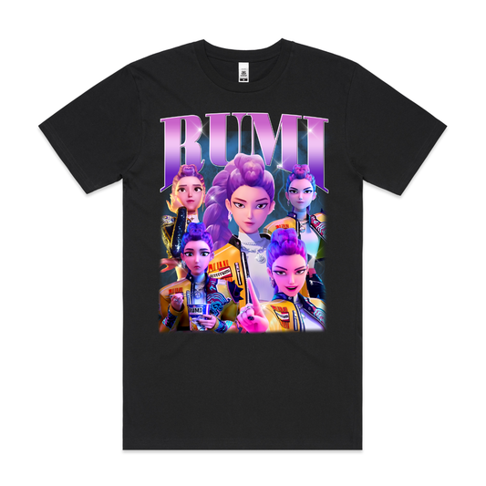 K-pop Demon Hunters Rumi V4 T-shirt Animation Movie Tee