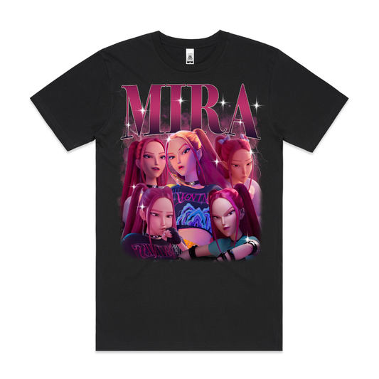 K-pop Demon Hunters Mira V6 T-shirt Animation Movie Tee