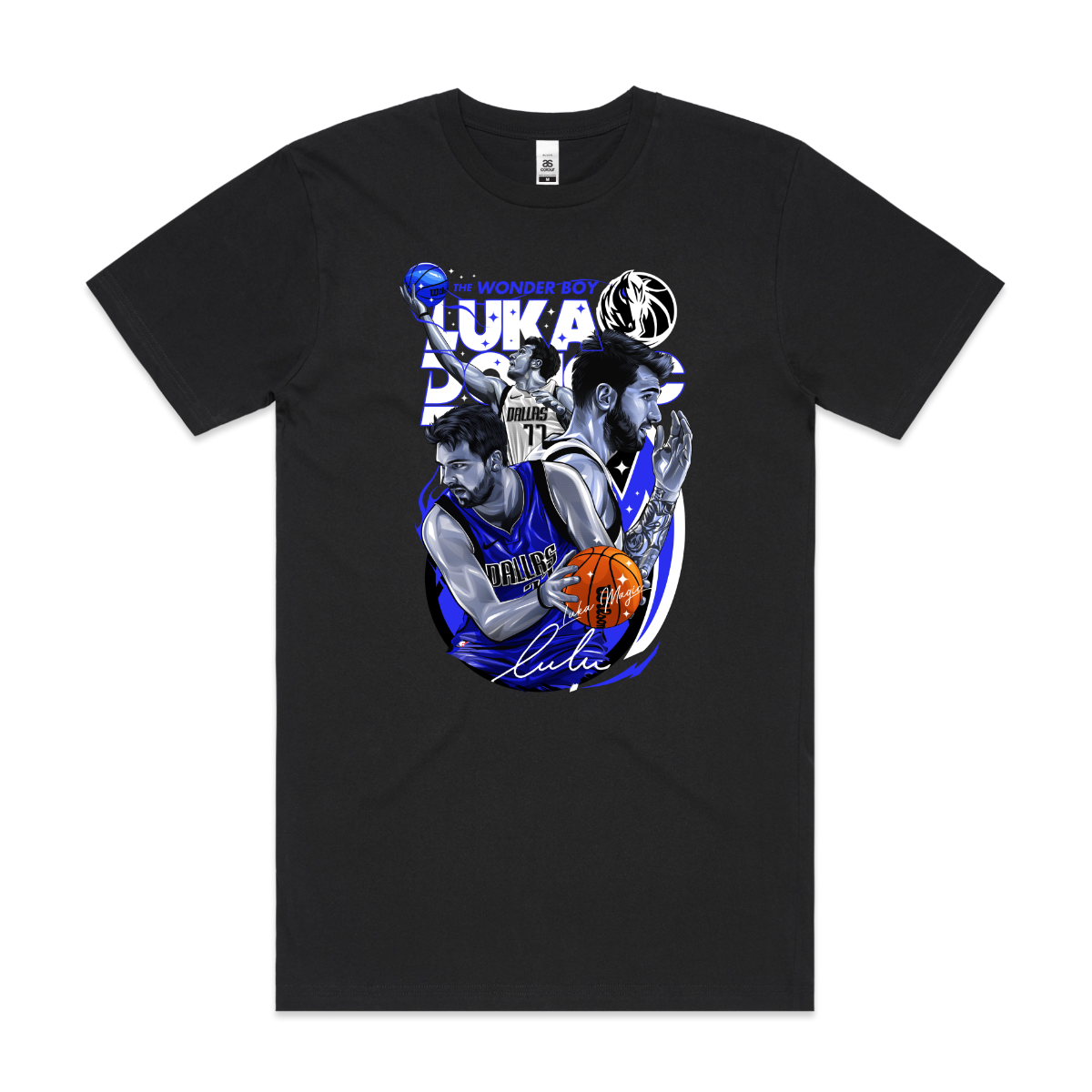 Luka Dončić V2 NBA T-Shirt Sport Athlete Family Tee