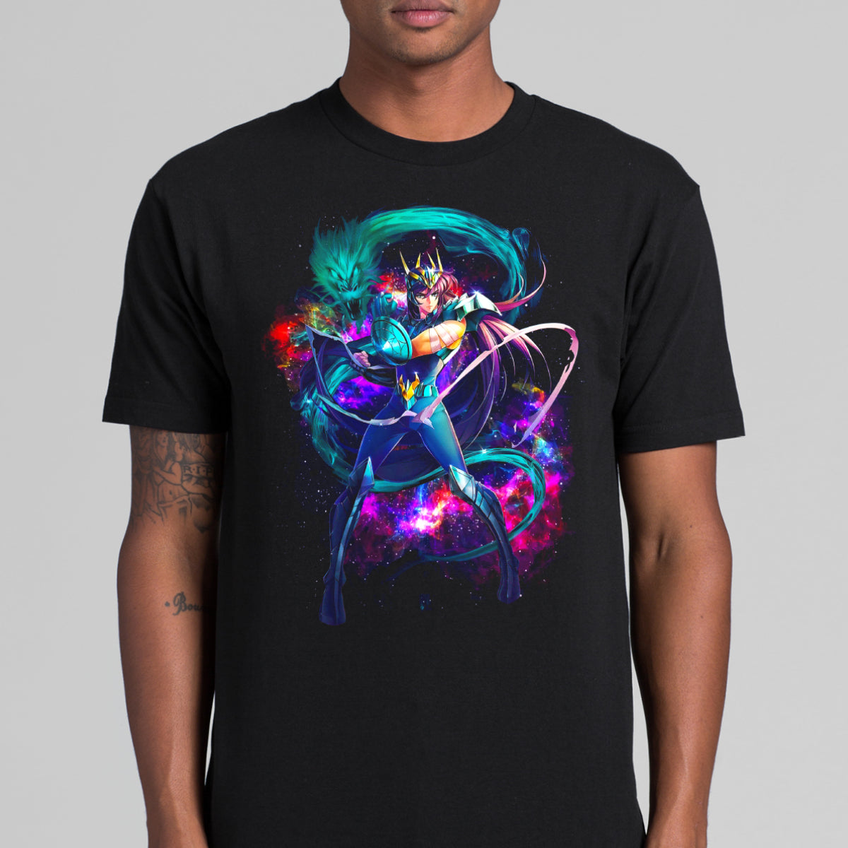 Saint Seiya Dragon Shiryū T-shirt Japanese anime Tee