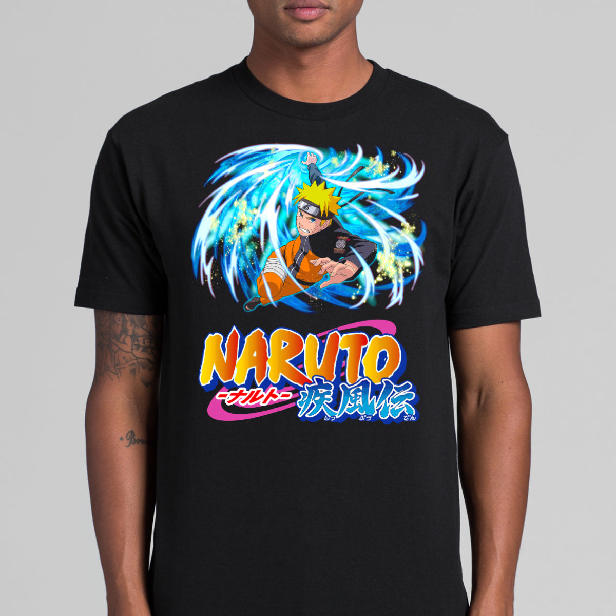 Naruto V18 T-shirt Japanese anime Tee