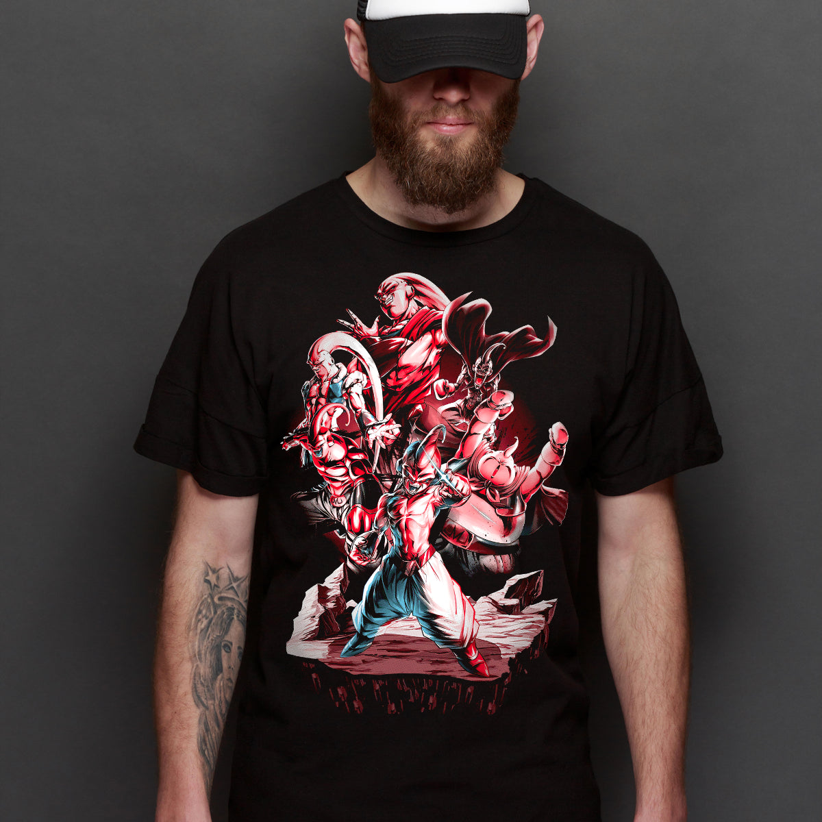 Dragon Ball Z Majin Buu V4 T-shirt Japanese Anime Tee