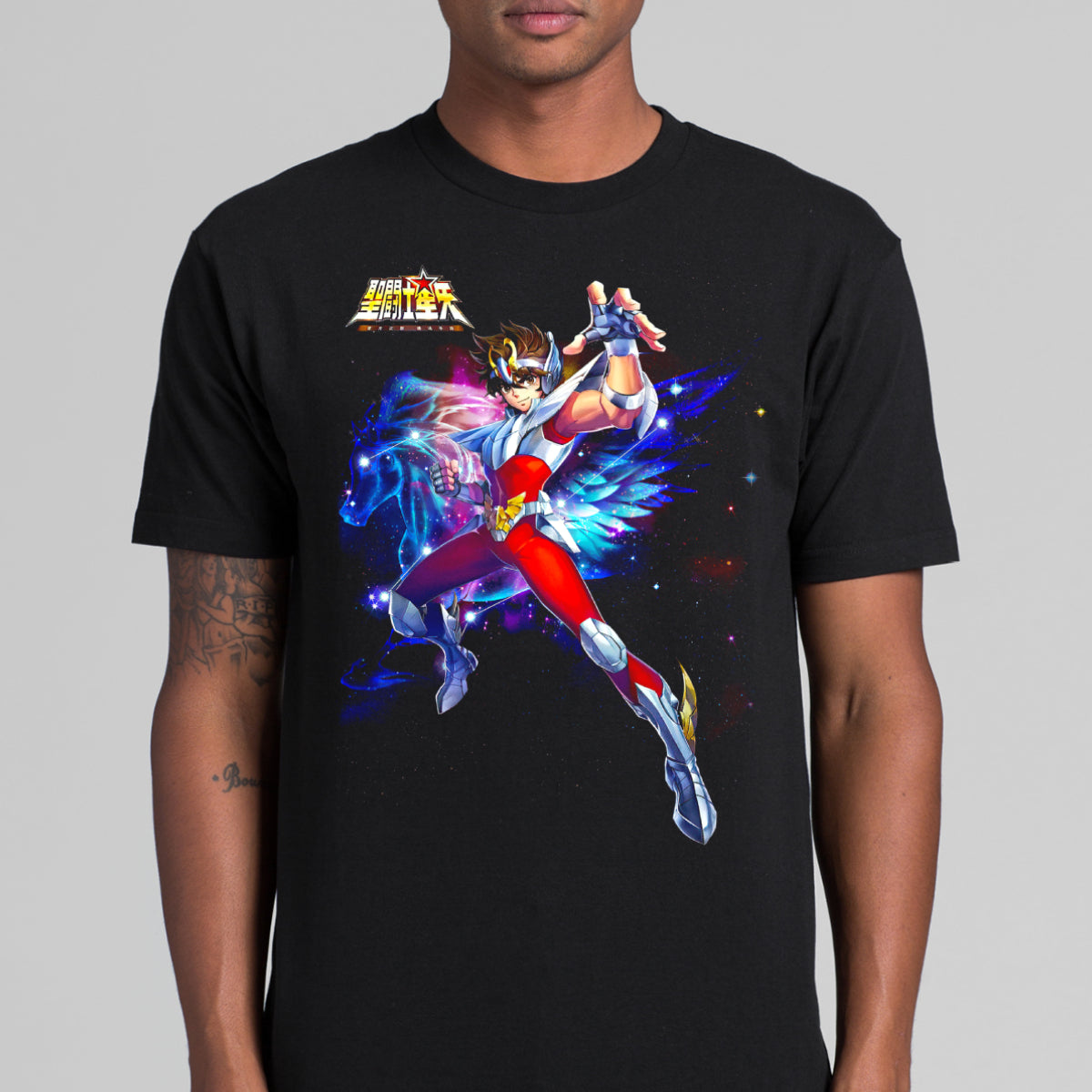 Saint Seiya Pegasus T-Shirt Japanese Anime Tee