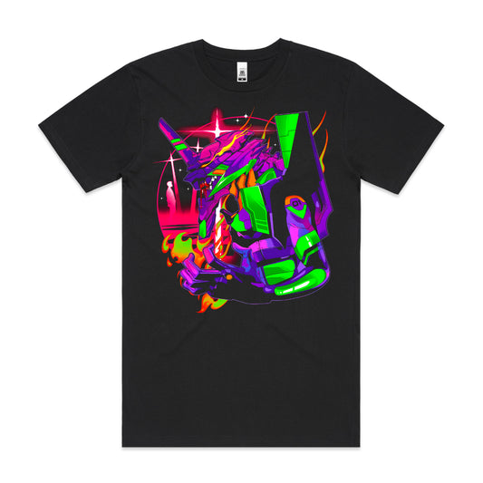 Neon Genesis Evangelion Unit-01 V6 T-Shirt Japanese Anime Tee