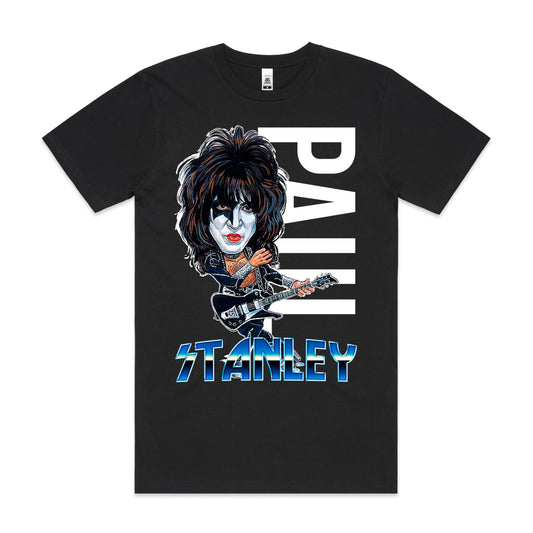 Kiss Paul Stanley T-shirt Artist Family Music Heavy Metal Tee