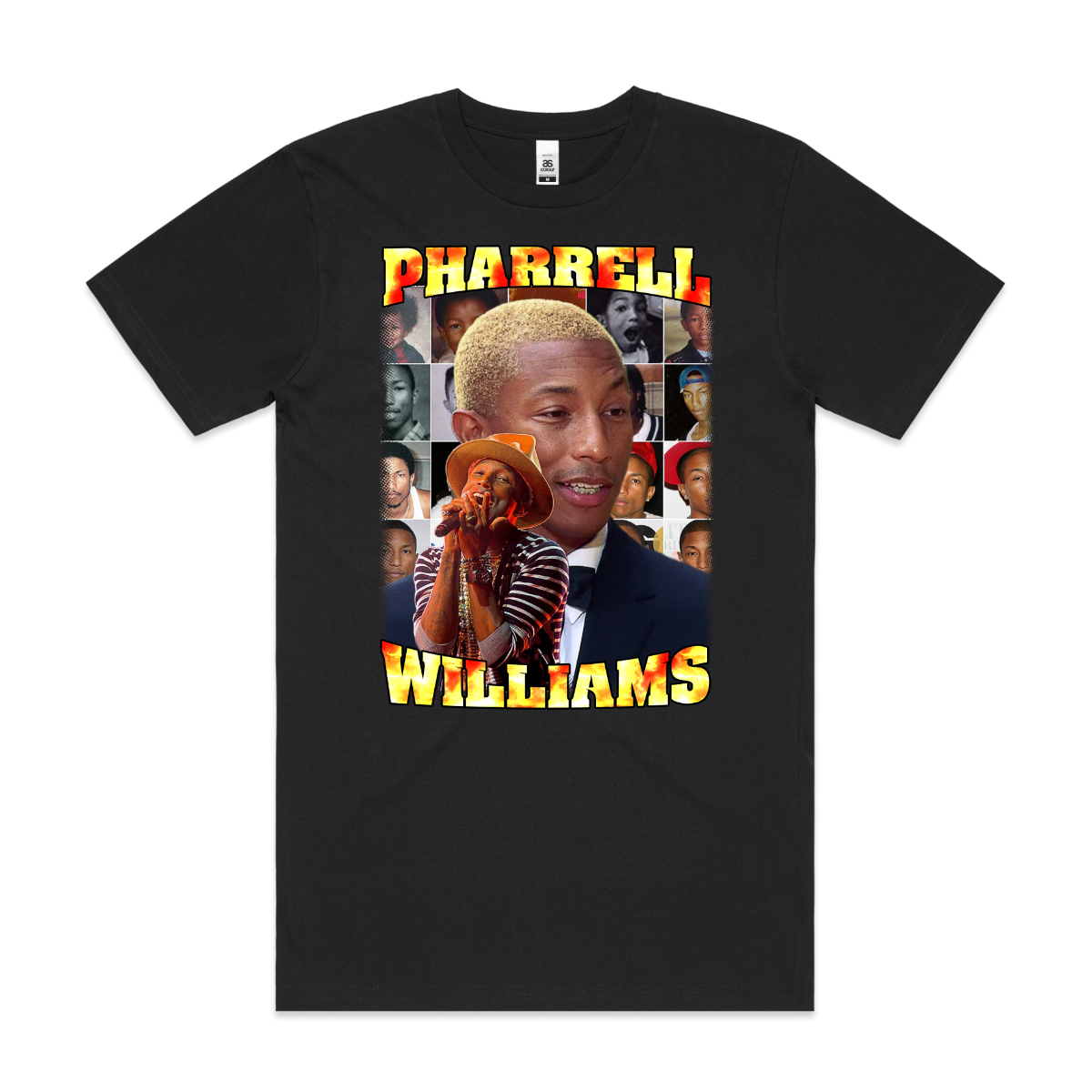 Pharrell Williams V2 T-Shirt Rapper Family Fan Hip Hop Culture