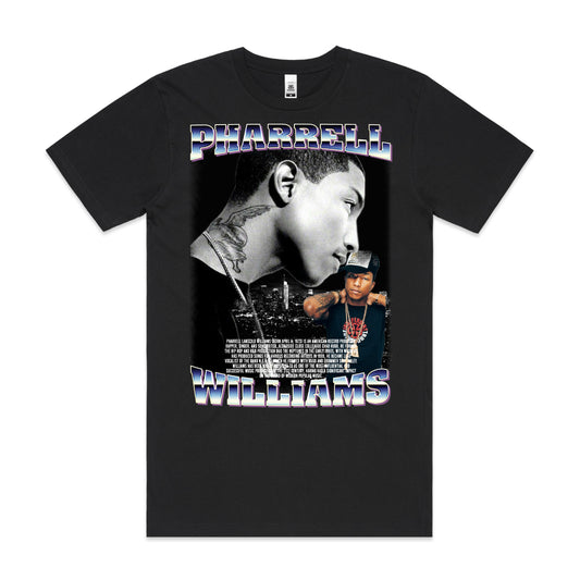 Pharrell Williams T-Shirt Rapper Family Fan Hip Hop Culture