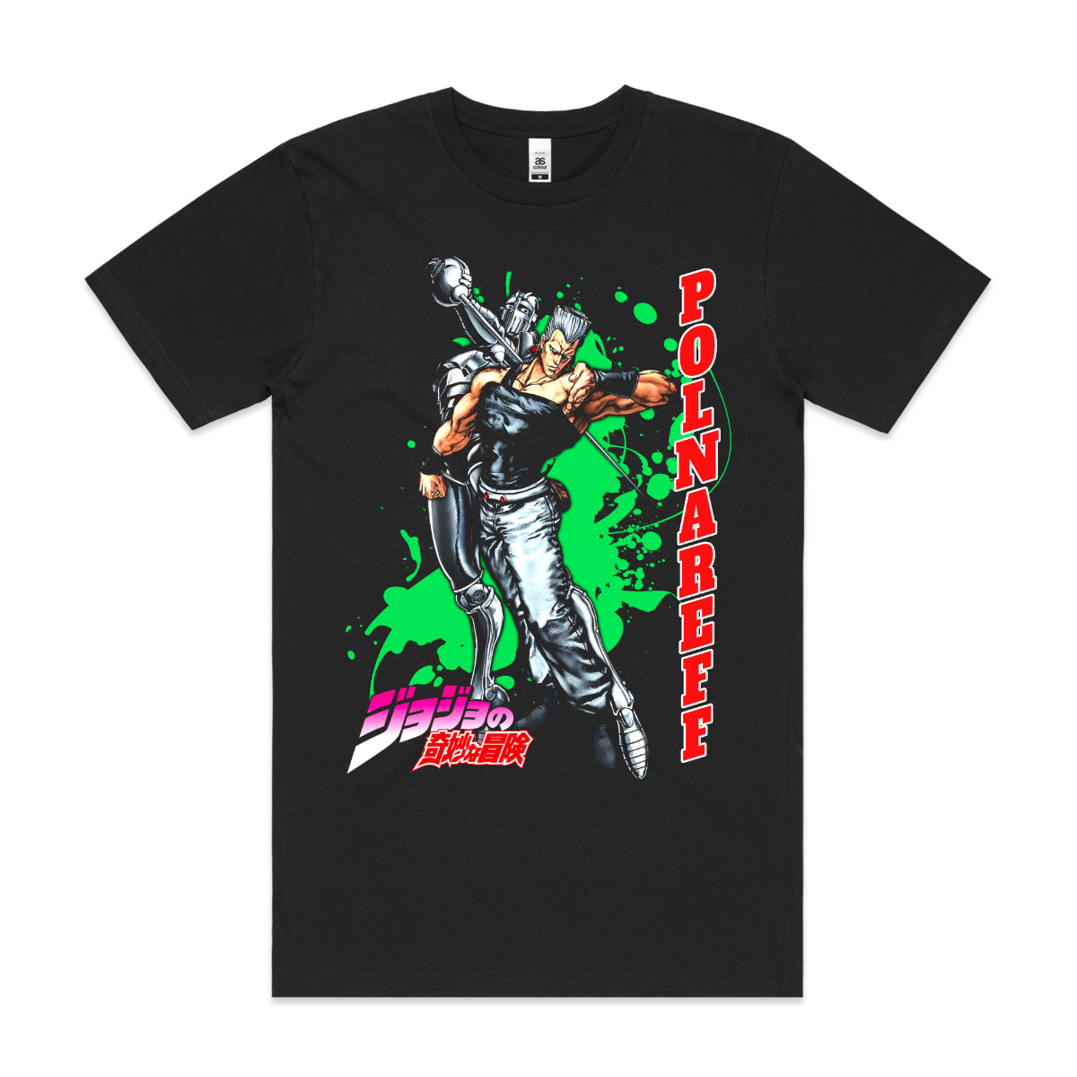 Jojo's Bizarre Adventure Polnareff T-shirt Japanese anime