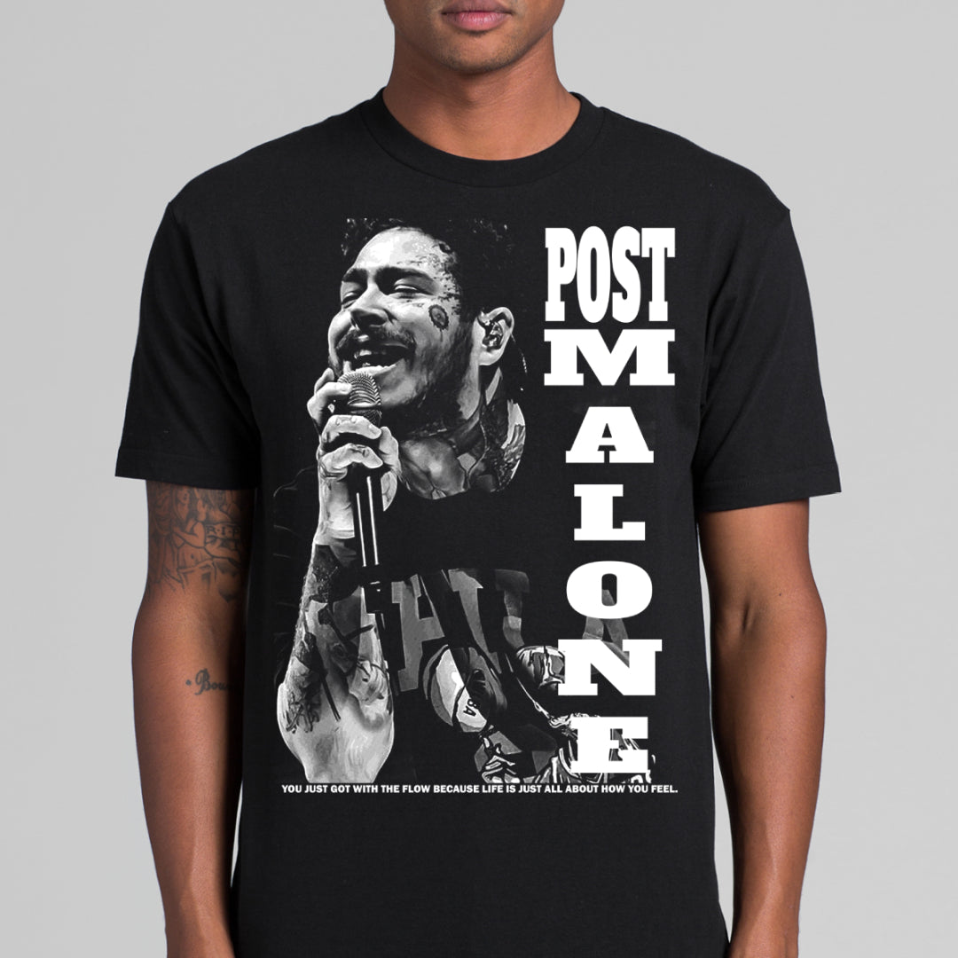 Post Malone V4 T-Shirt Rapper Family Fan Music Hip Hop Culture