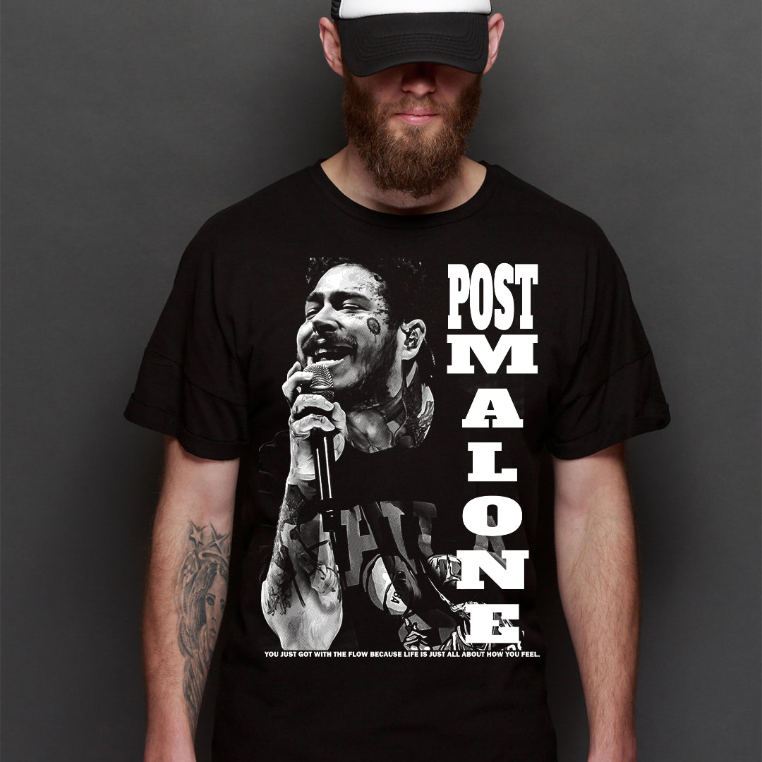 Post Malone V4 T-Shirt Rapper Family Fan Music Hip Hop Culture