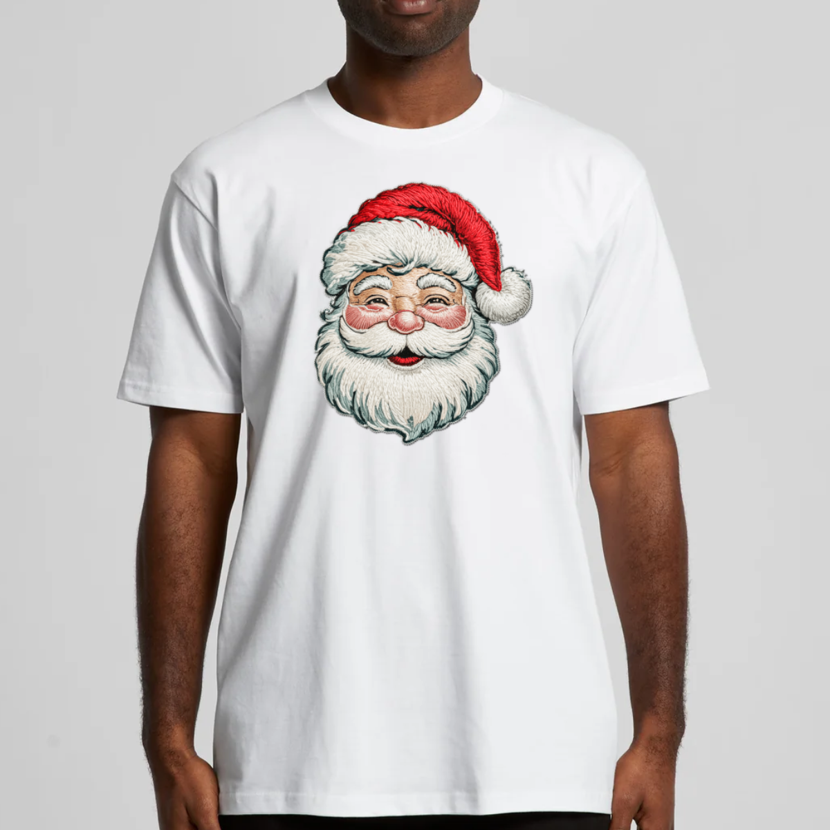 Santa Claus Christmas V6 T-Shirt Cartoon Tee