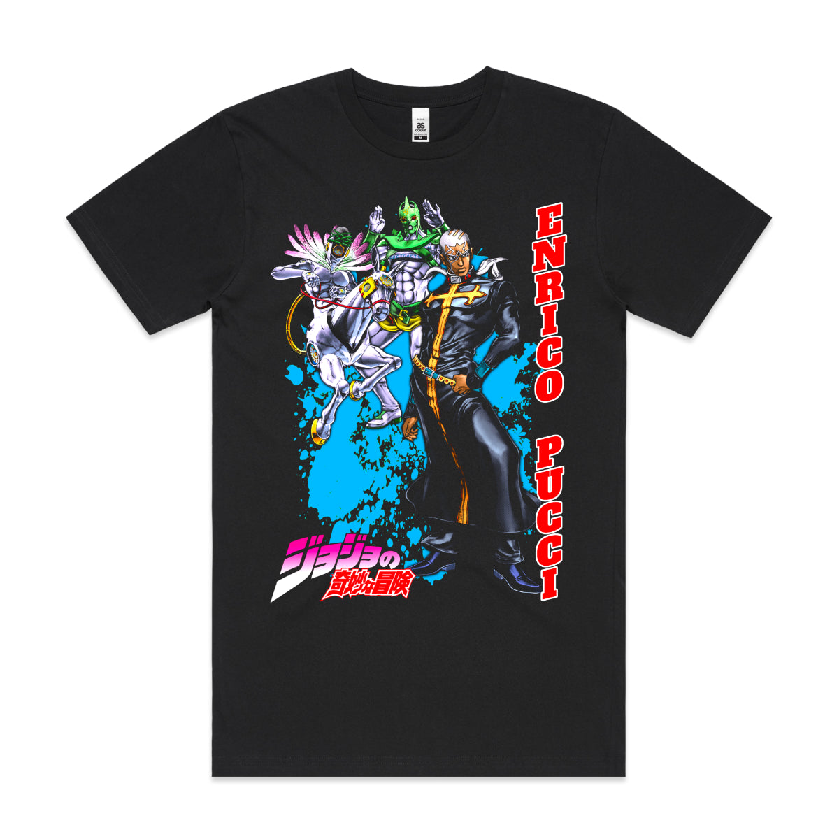 Jojo's Bizarre Adventure Enrico Pucci T-shirt Japanese anime