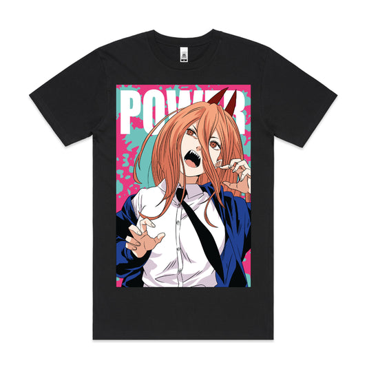Chainsaw Man Power V5 T-shirt Japanese Anime