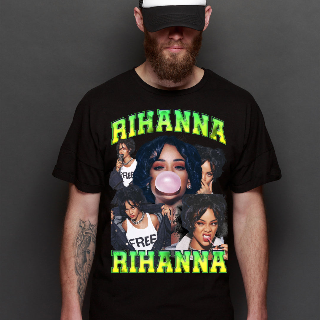 Rihanna 04 T-Shirt Artist Family Fan Music Pop Culture