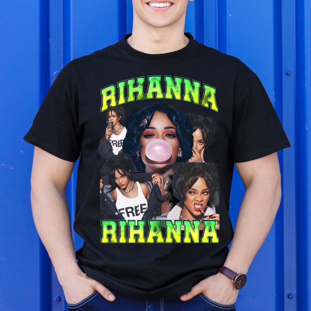 Rihanna 04 T-Shirt Artist Family Fan Music Pop Culture