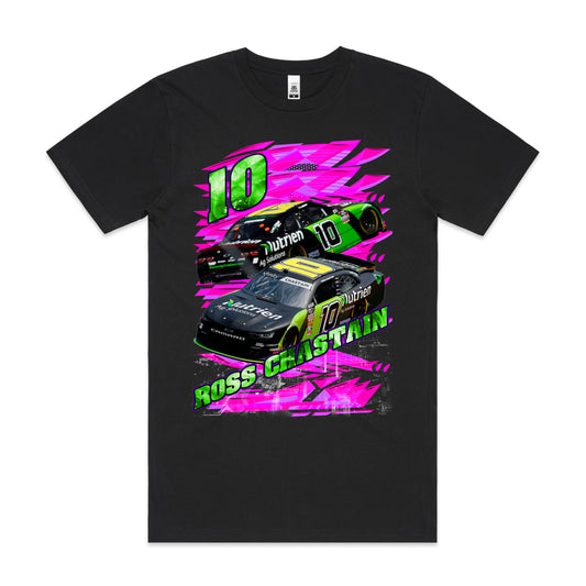 Ross Chastain No10 Stock Car Racing T-Shirt Sport Athlete Family Tee