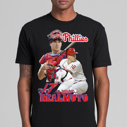 J. T. Realmuto V2 MLB T-Shirt Sport Athlete Family Tee Baseball