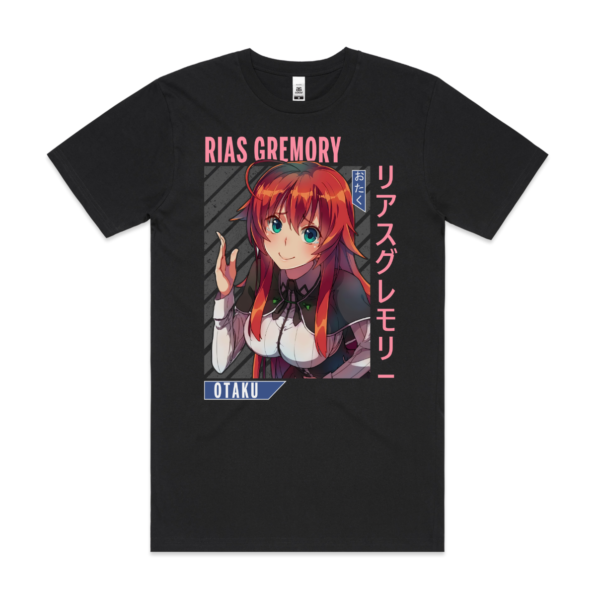 High School DxD Rias Gremory T-Shirt Japanese Anime Tee