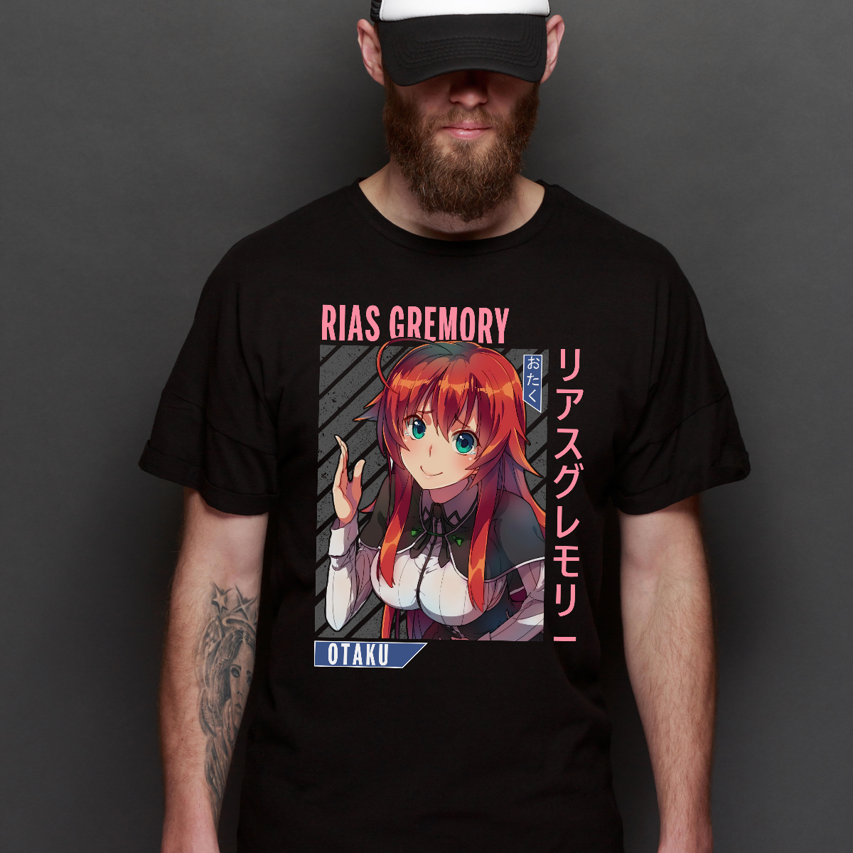 High School DxD Rias Gremory T-Shirt Japanese Anime Tee