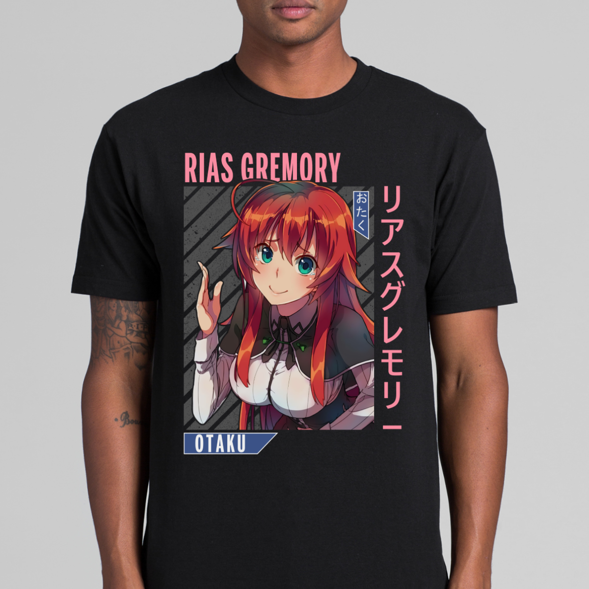 High School DxD Rias Gremory T-Shirt Japanese Anime Tee