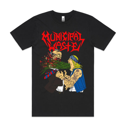Municipal Waste V2 T-Shirt Band Family Tee Music Heavy Metal
