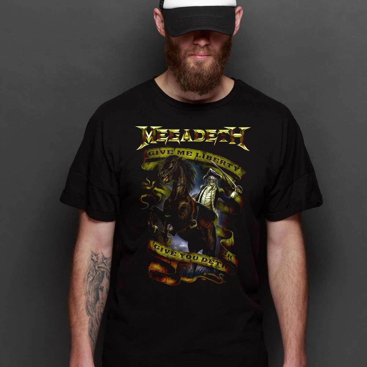 Megadeth V23 T-Shirt Band Family Tee Music Heavy Metal