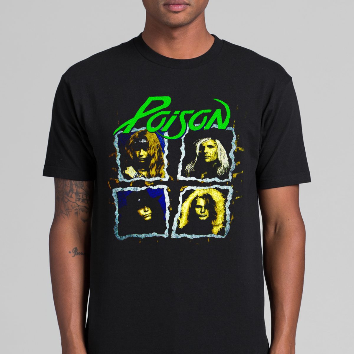 Poison T-Shirt Band Family Tee Music Rock And Roll