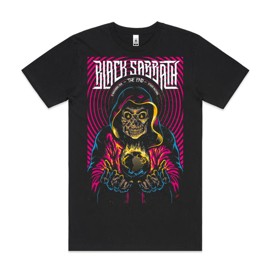 Black Sabbath V8 T-Shirt Band Family Tee Music Rock And Roll