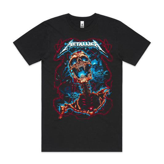 Metallica V50 T-Shirt Band Family Tee Music Heavy Metal