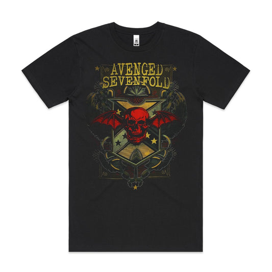 Avenged Sevenfold V7 T-Shirt Band Family Tee Music Heavy Metal