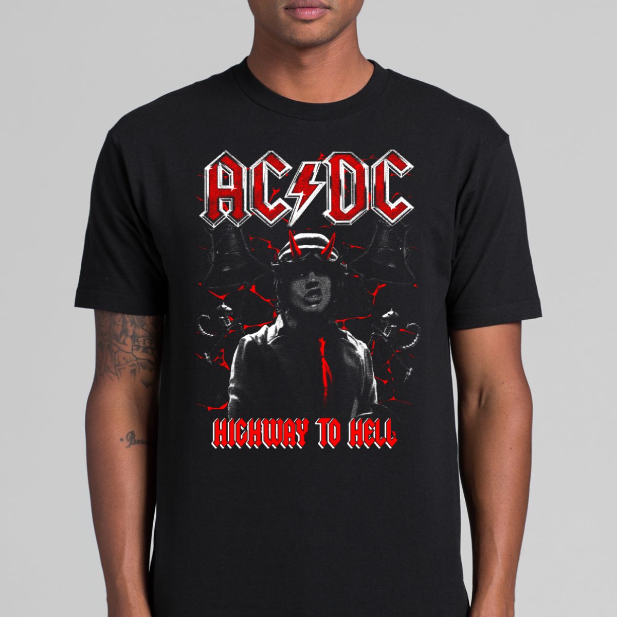 AC/DC V14 T-Shirt Band Family Tee Music Rock And Roll