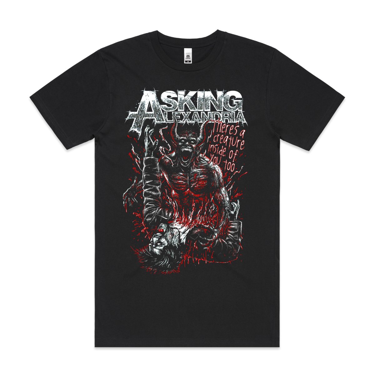 Asking Alexandria V6 T-Shirt Band Family Tee Music Rock and Roll