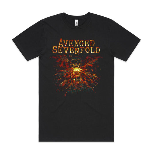 Avenged Sevenfold V19 T-Shirt Band Family Tee Music Heavy Metal