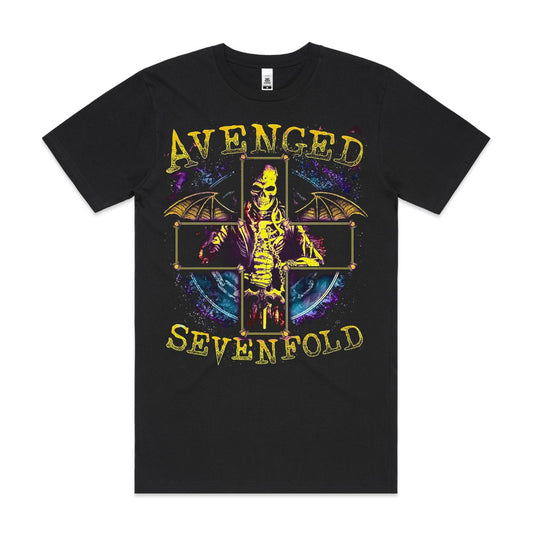 Avenged Sevenfold V11 T-Shirt Band Family Tee Music Heavy Metal