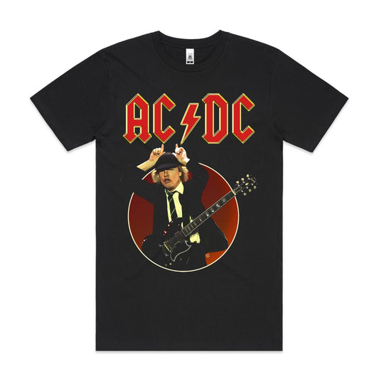 AC/DC V7 T-Shirt Band Family Tee Music Rock And Roll