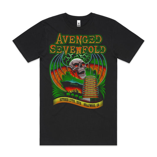 Avenged Sevenfold V22 T-Shirt Band Family Tee Music Heavy Metal