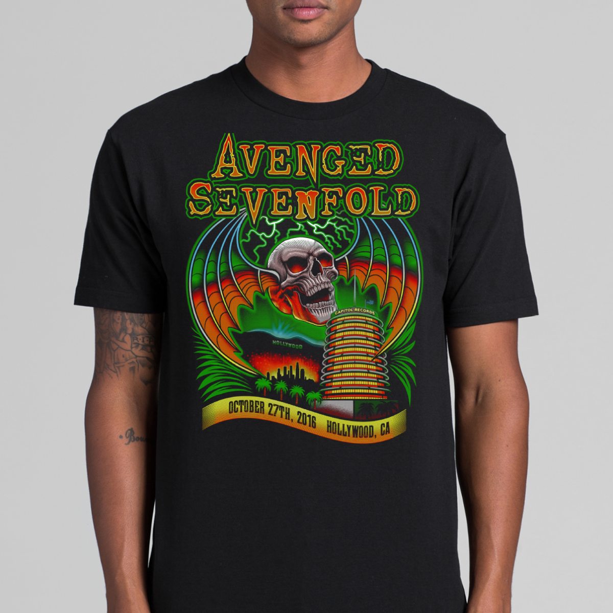 Avenged Sevenfold V22 T-Shirt Band Family Tee Music Heavy Metal