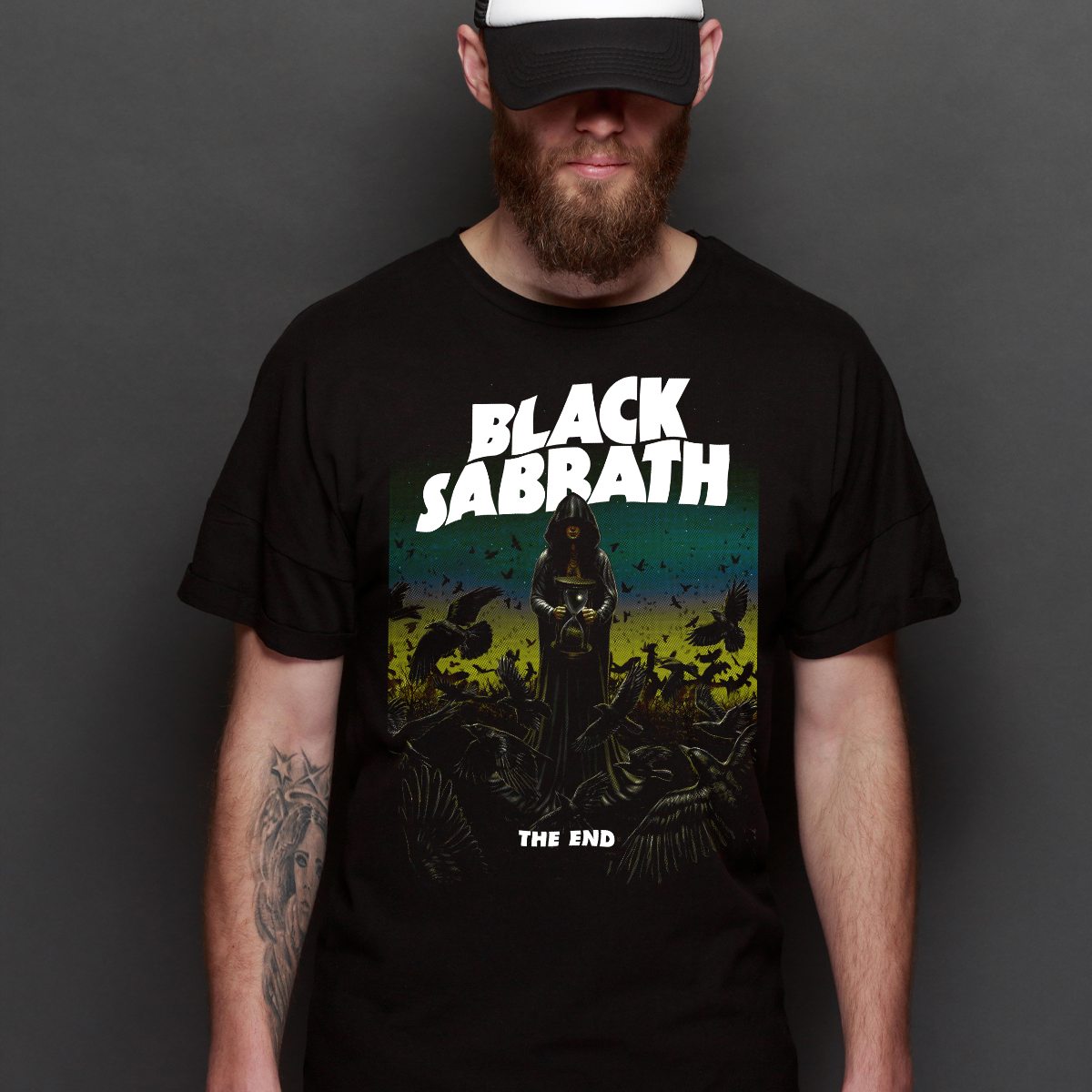Black Sabbath V9 T-Shirt Band Family Tee Music Rock And Roll