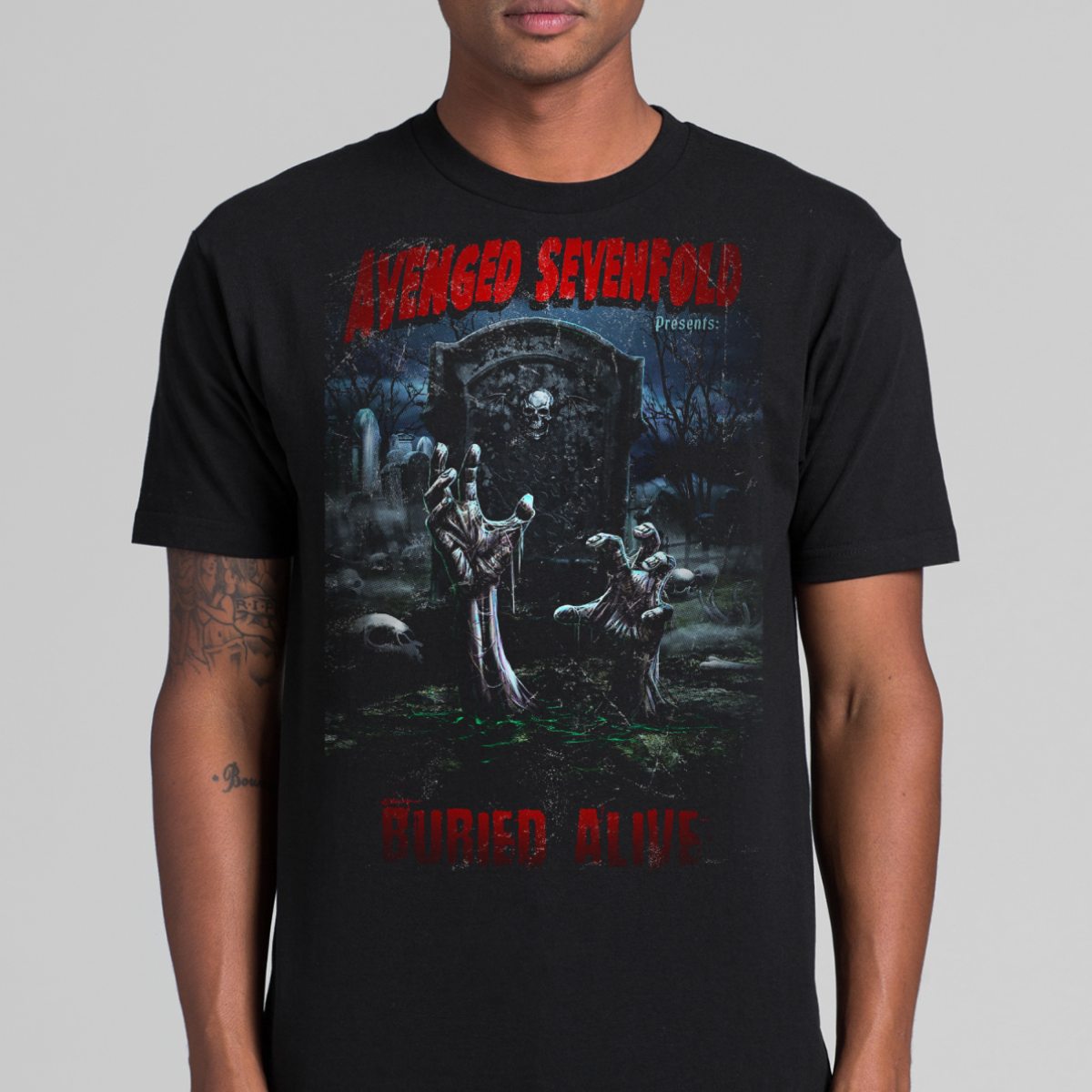 Avenged Sevenfold V13 T-Shirt Band Family Tee Music Heavy Metal