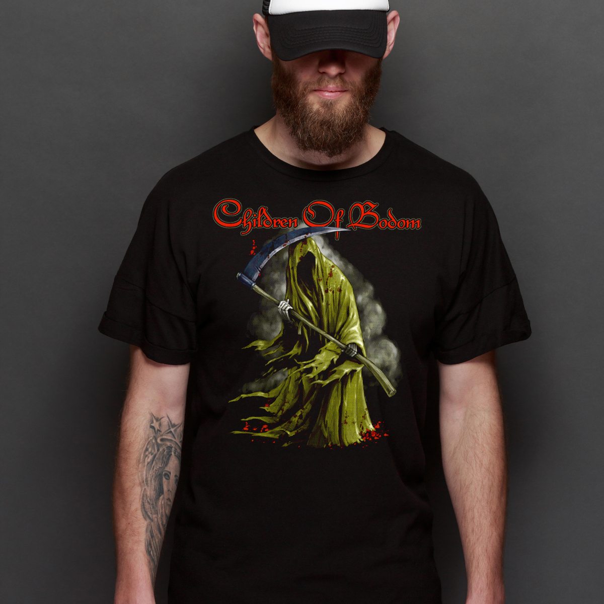 Children Of Bodom V2 T-Shirt Band Family Tee Music Heavy Metal