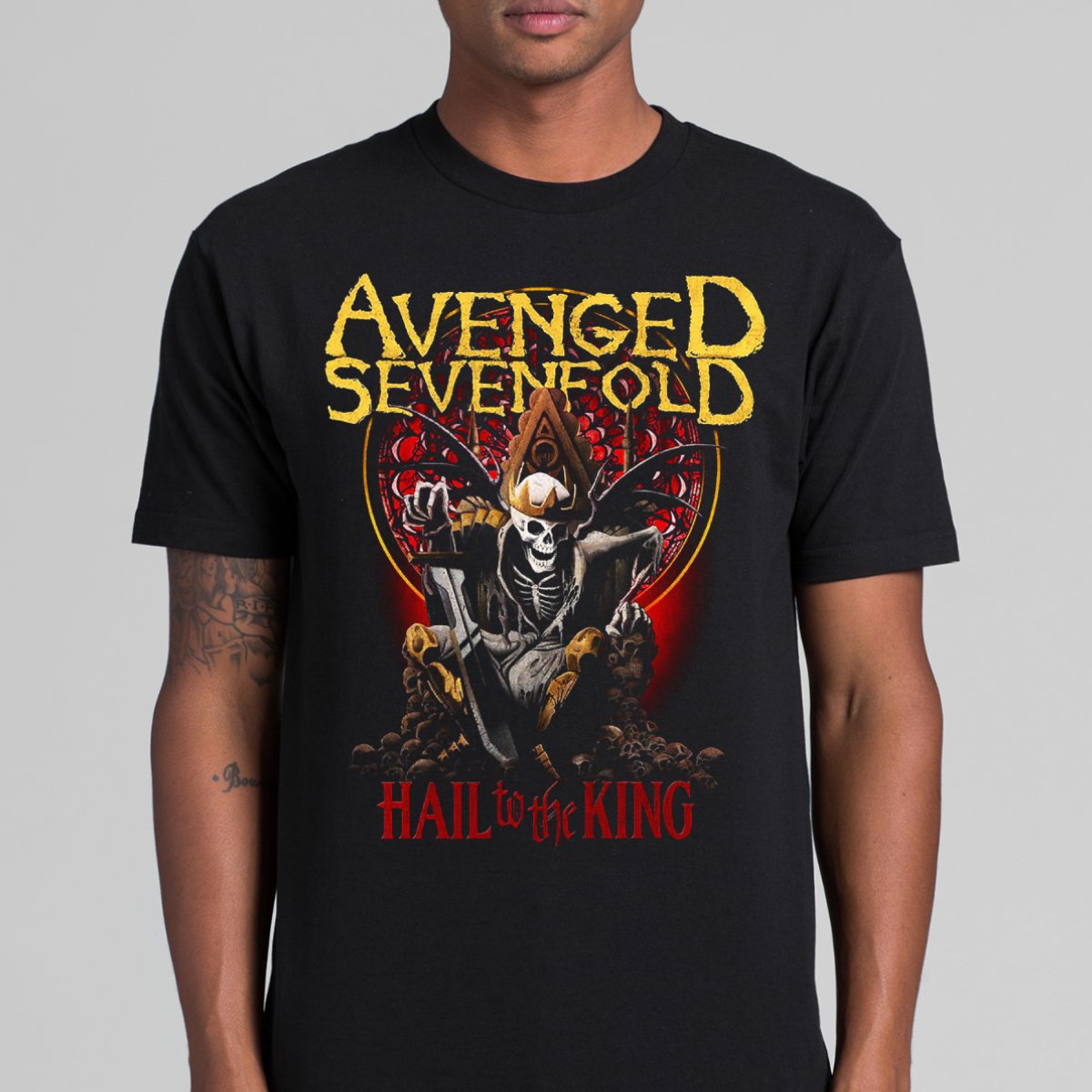 Avenged Sevenfold V14 T-Shirt Band Family Tee Music Heavy Metal