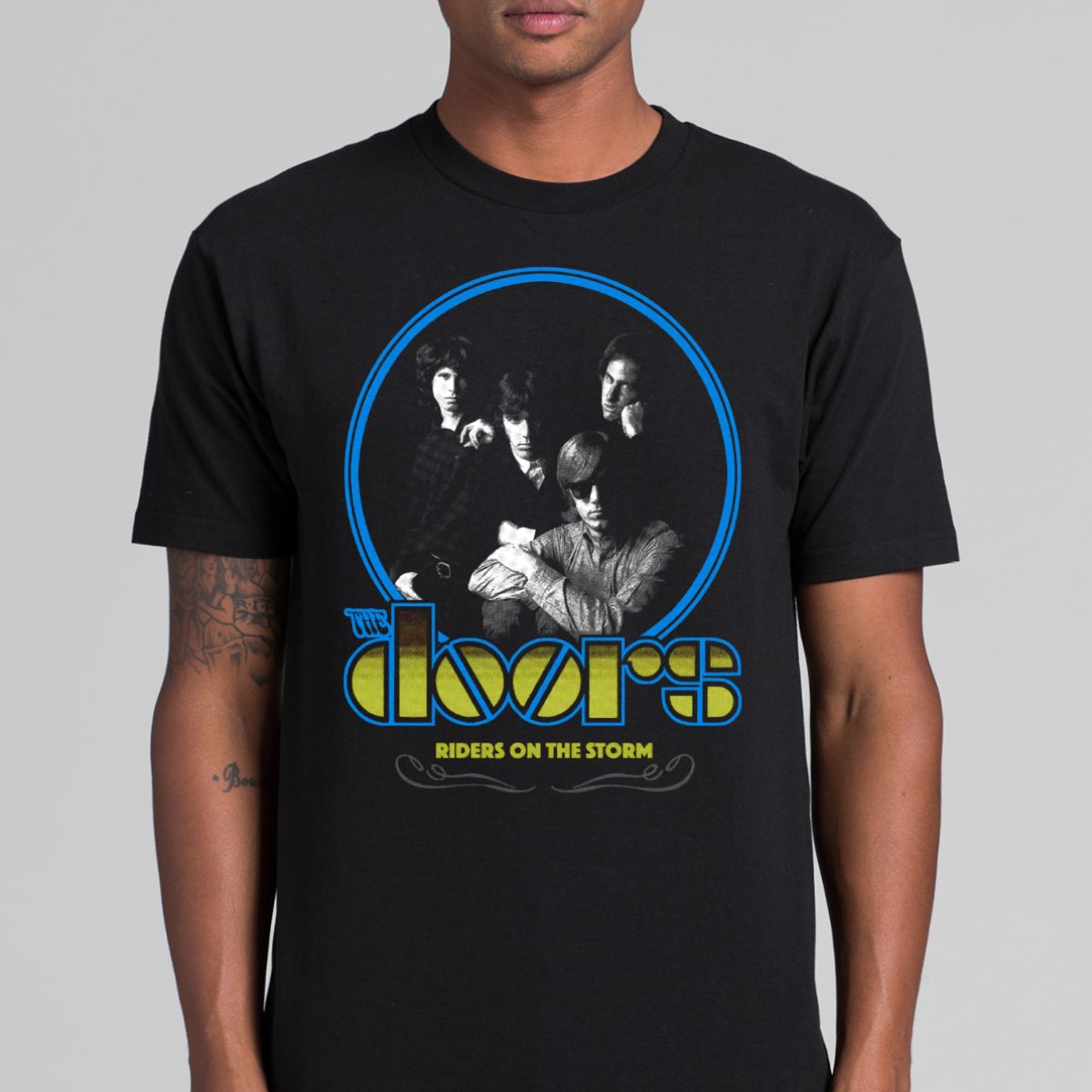 The Doors V2 T-shirt Band Family Tee Music Rock And Roll