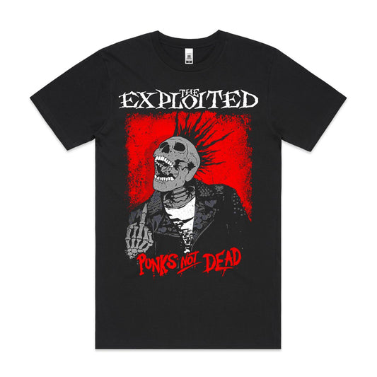 The Exploited V4 T-Shirt Band Family Tee Music Punk