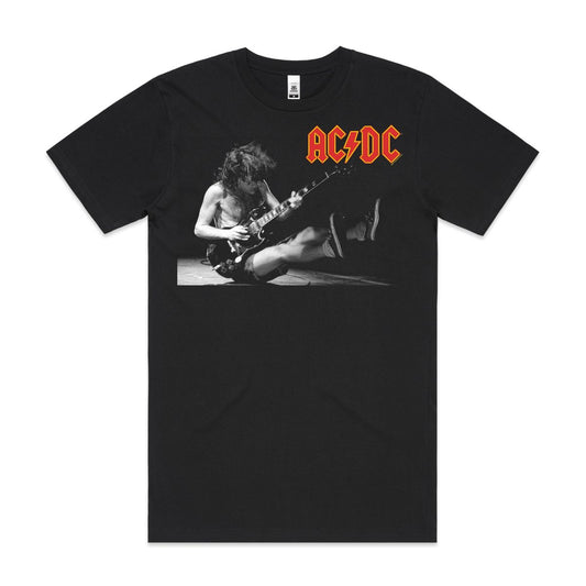 AC/DC V8 T-Shirt Band Family Tee Music Rock And Roll