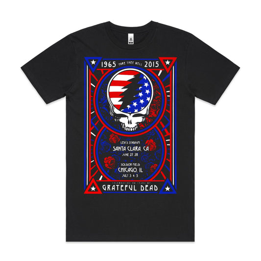 Grateful Dead V4 T-Shirt Band Family Tee Music Rock And Roll