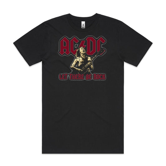 AC/DC V9 T-Shirt Band Family Tee Music Rock And Roll